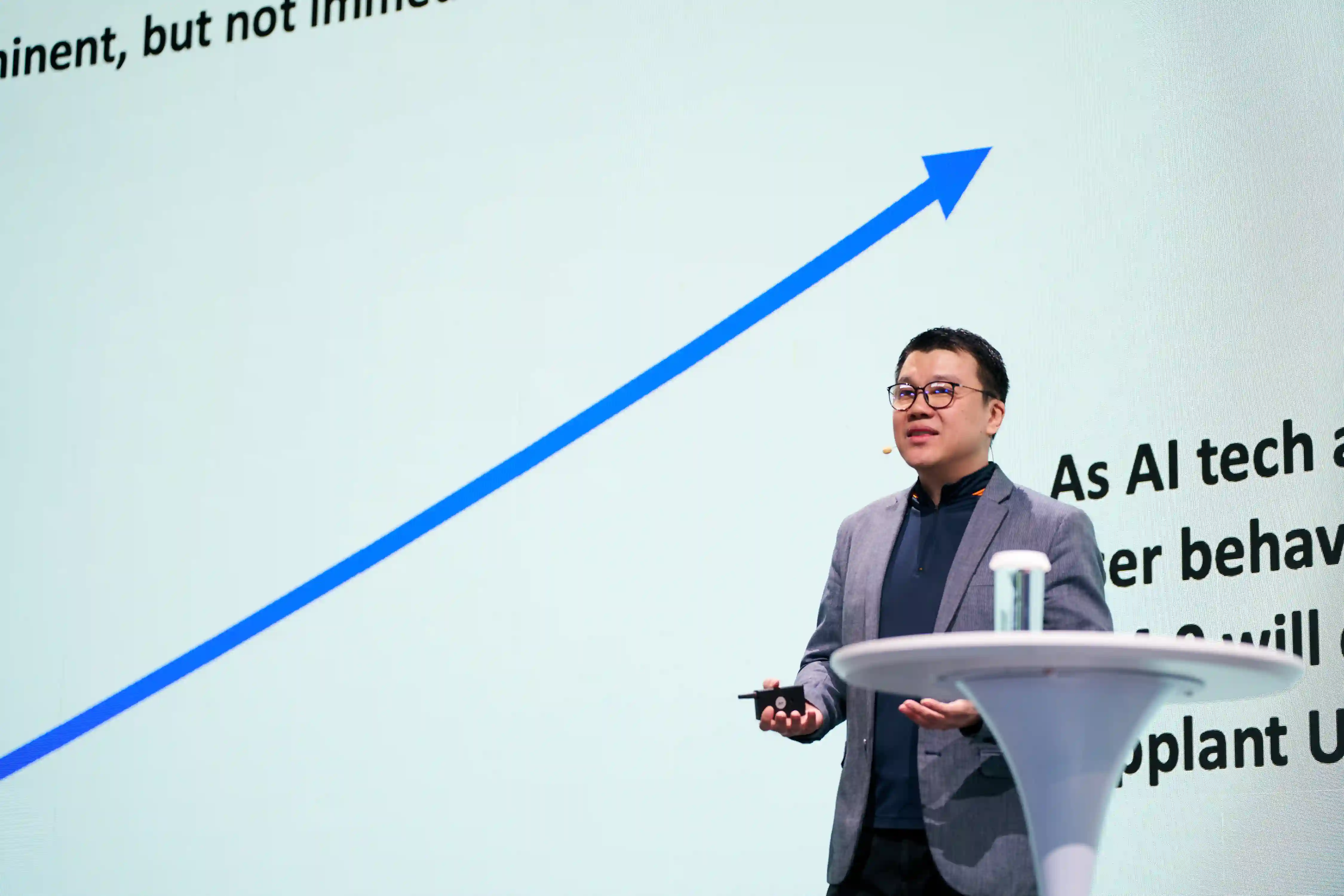 Charlie Ang speaking at SIBOS